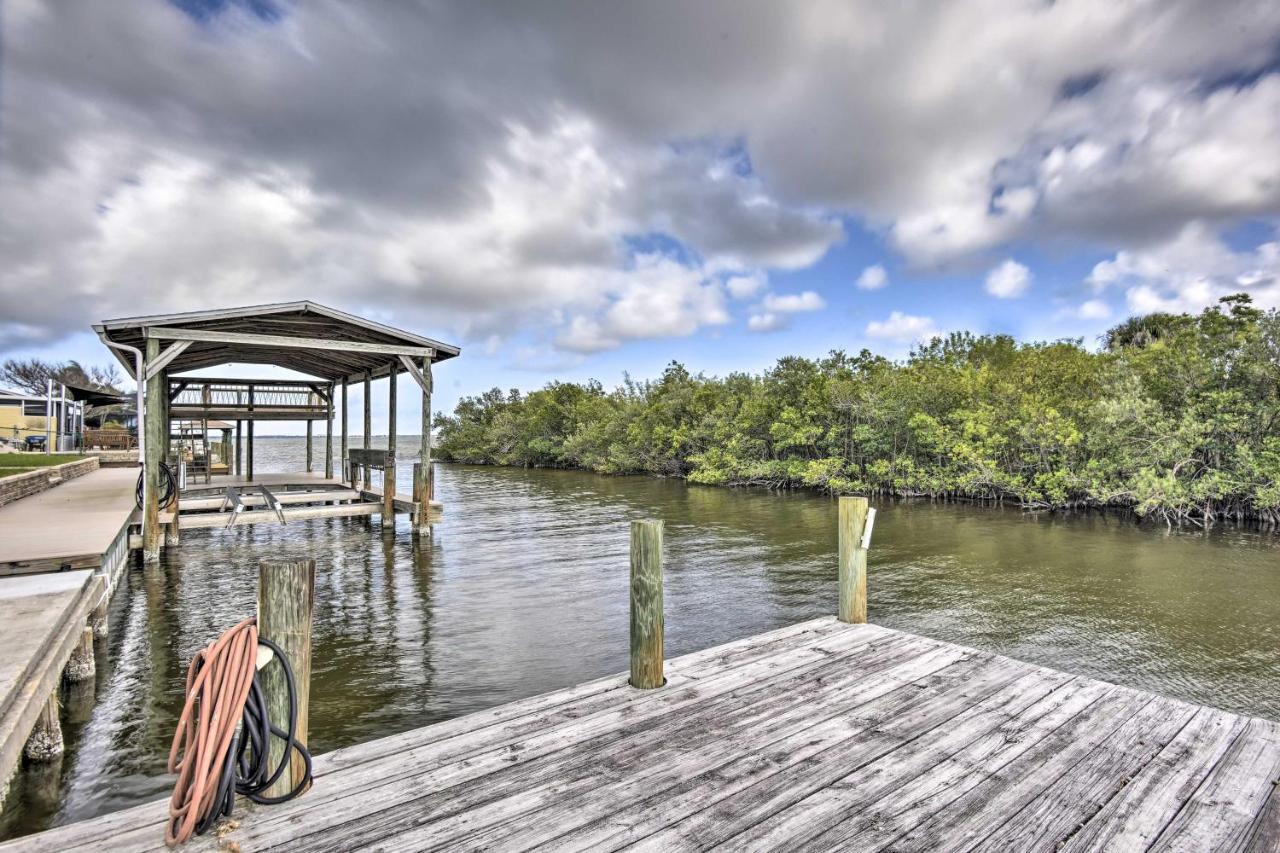 Merritt Island Home With Boat Dock On Canal Front! Экстерьер фото